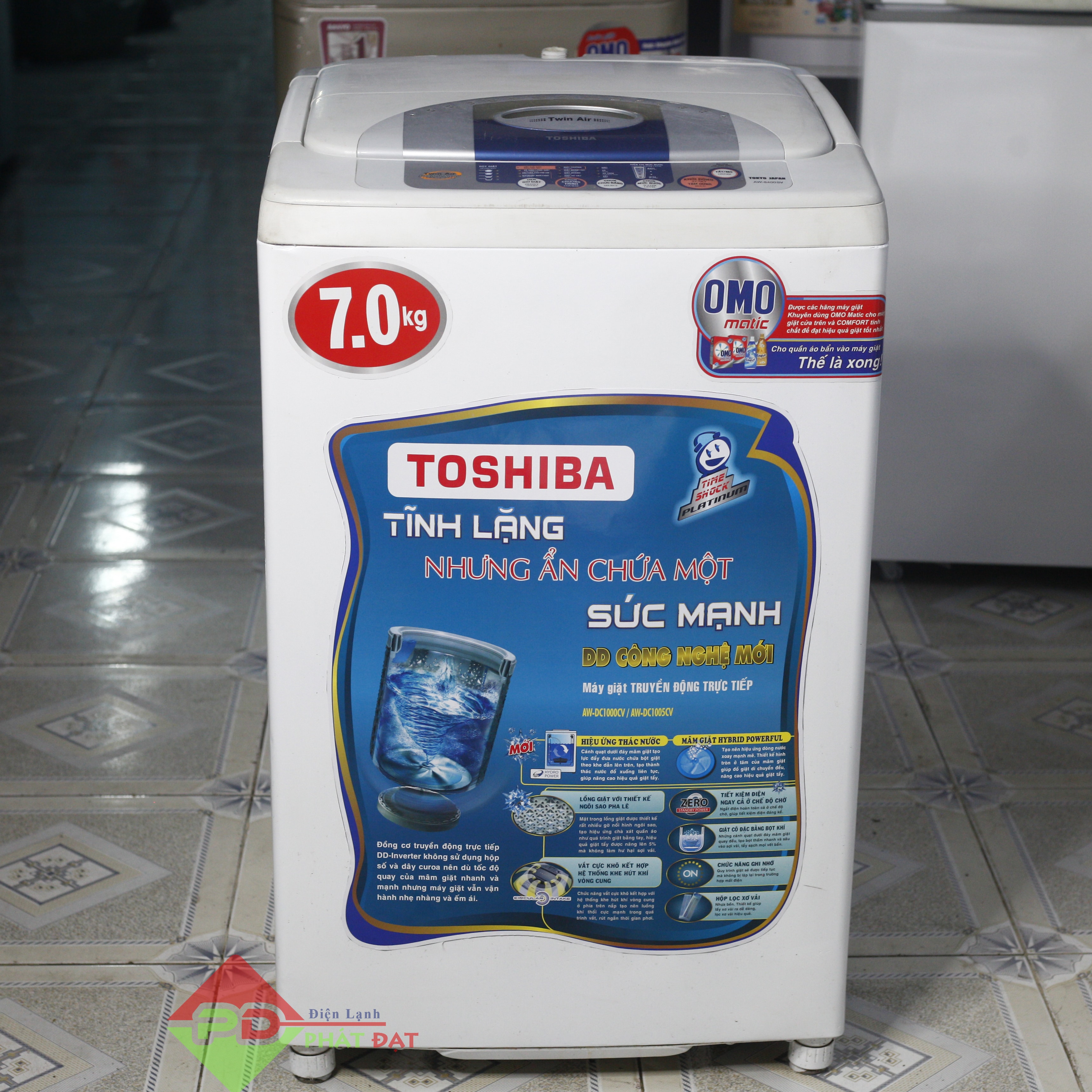 Máy giặt Toshiba 7Kg