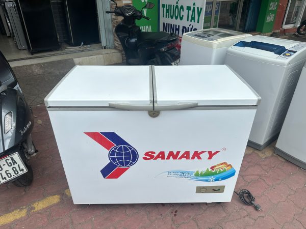 Tủ đông cũ Sanaky 250L giá rẻ, hàng chưa qua sử dụng