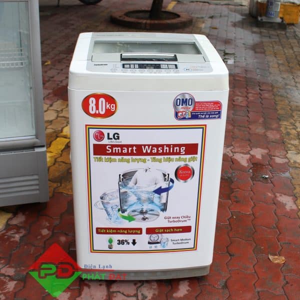 Máy giặt LG 8kg cũ, bền đẹp, giá tốt