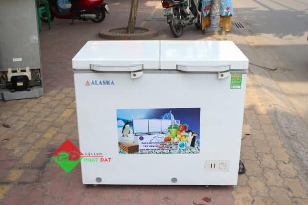 Tủ Đông Mát Cũ  Alaska 250L có sẵn hàng tại TPHCM,  hoạt động tốt, giá rẻ