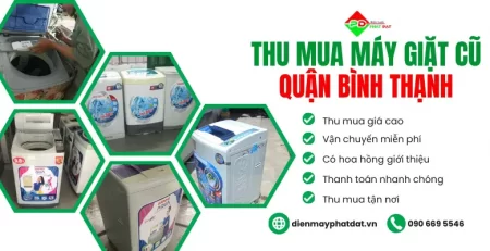 Điện Máy Phát Đạt chuyên thu mua máy giặt giá cao, với nhiều năm hoạt động tại TPHCM