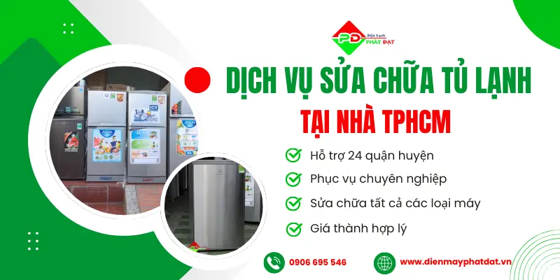 Dịch vụ sửa tủ lạnh tại nhà giá rẻ TPHCM
