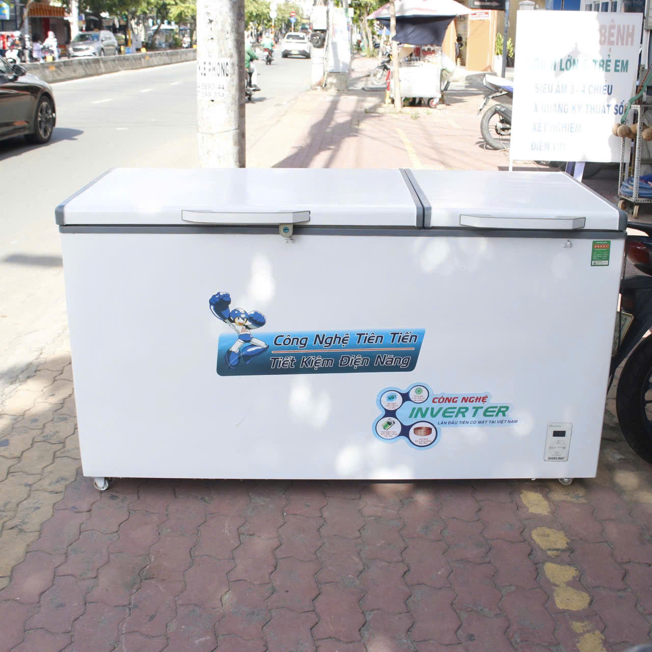Tủ Đông Darling Inverter 600L Cũ