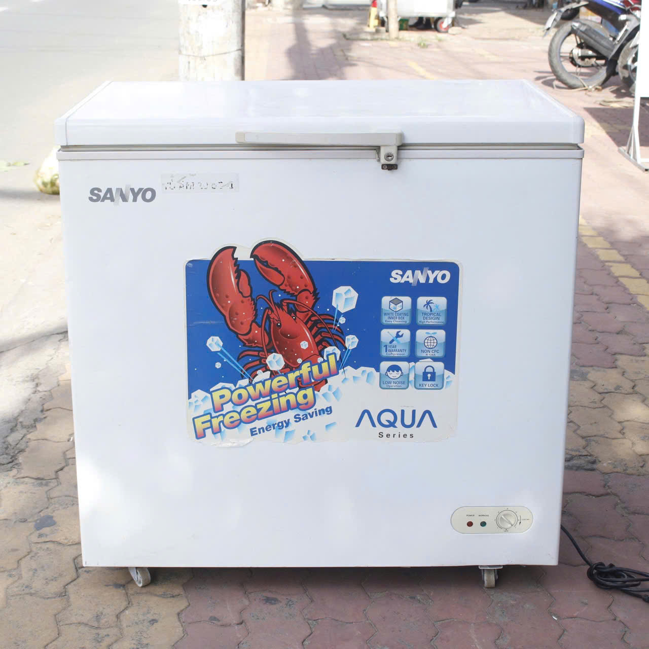 Tủ Đông Sanyo Aqua Cũ 1 Ngăn 200L