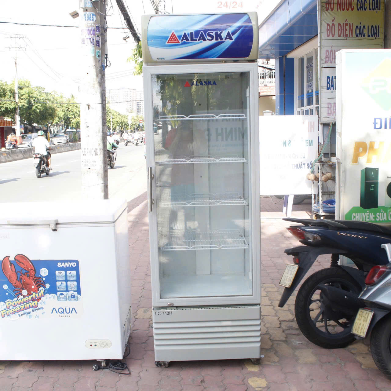 Tủ Mát Alaska LC-743H Cũ (400L)